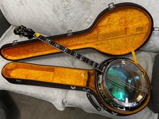 Iida Model 239 Gold Four-String Plectrum Banjo