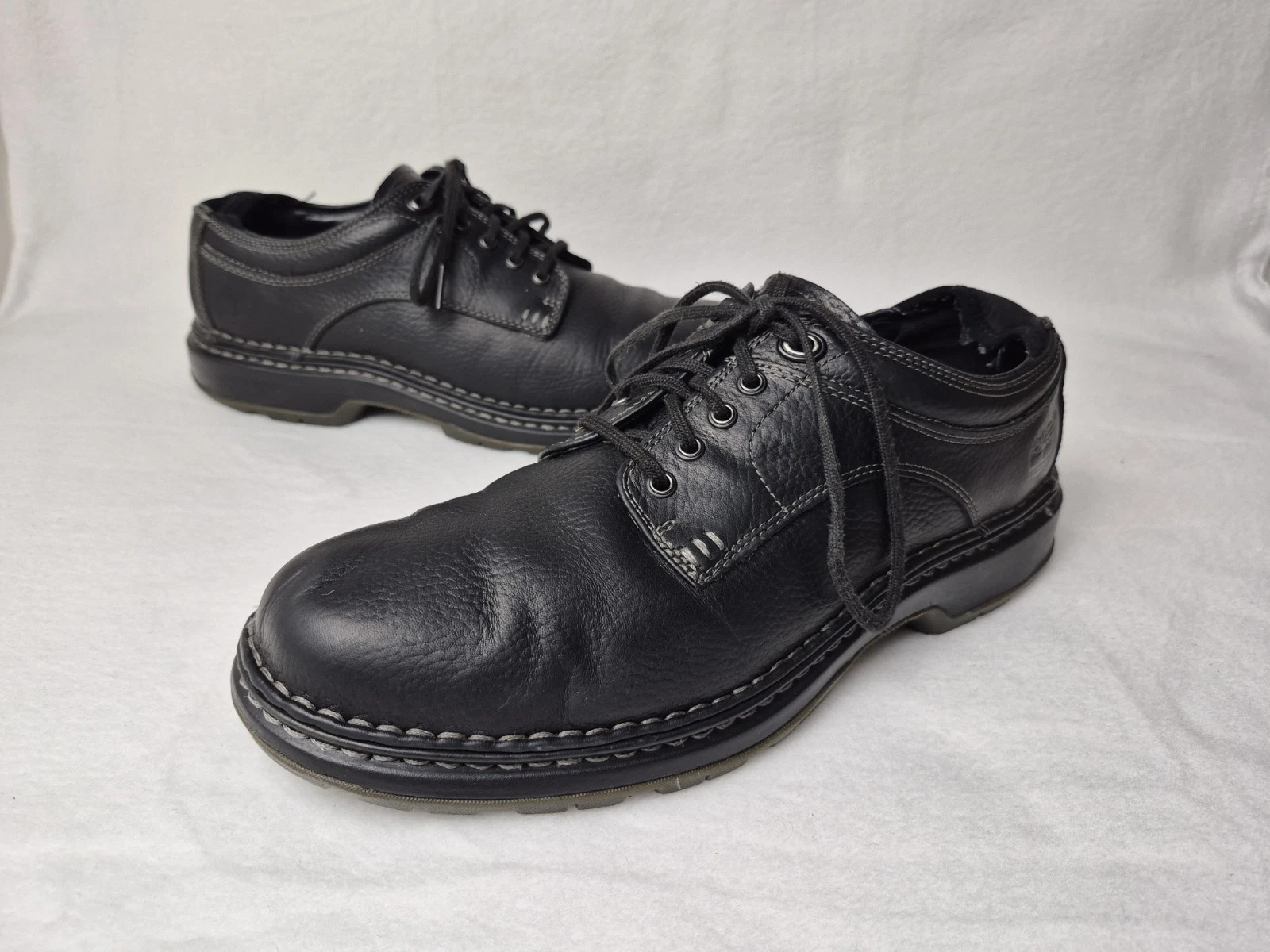 Timberland Madison Summit scarpe casual stringate da uomo in pelle nera 29512 taglia 9 5