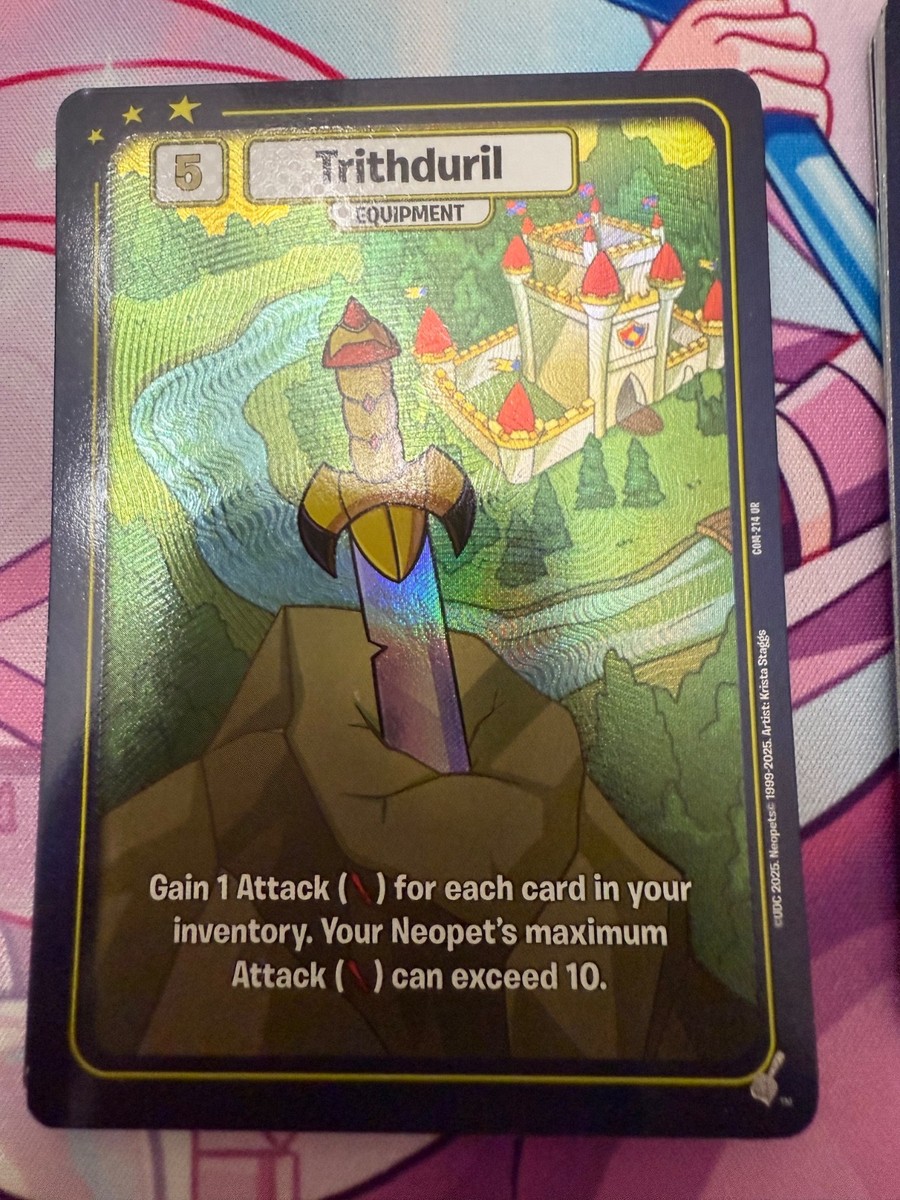 Neopets Battledome TCG Trithduril Ultra Rare | eBay