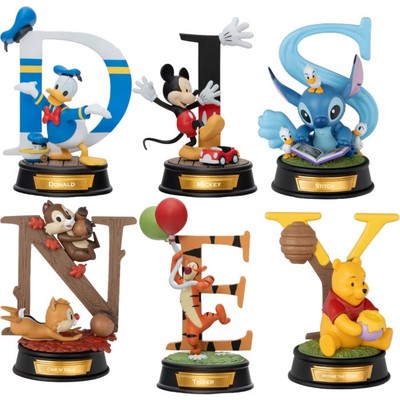 Disney 100 Alphabet Art Series Mini Diorama Stage MDS-004 Beast