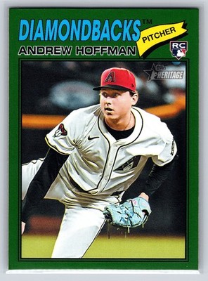 2026 Topps Heritage #211 Andrew Hoffman Dark Green