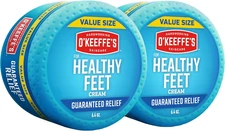O'Keeffe's for Healthy Feet Foot Cream - 6.4 oz Jar (2 Pack) - Guaranteed Rel...