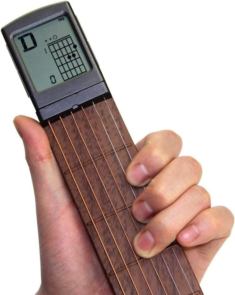 Strumento per accordare chitarra tascabile