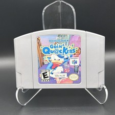 Disney's Donald Duck: Goin' Quackers Nintendo 64 N64 Authentic TESTED/WORKS