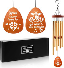 Dog Memorial Gifts for Loss of Dog, 25" Pet Memorial Gifts for Loss of Dogs Wind