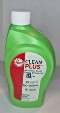 Hoover CLEAN PLUS Carpet Cleaner & Deodorizer Solution 2x Concentrated 16oz NEW