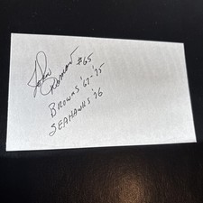 John Demarie (LSU) G/T/C, ‘67-75 Cleveland Browns & ‘76 Seahawks, 132games,D.’15