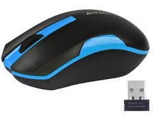 A4Tech V-TRACK G3-200N-1 Schwarz+Blau WRLS Ka...