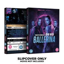 John Wick Ballerina 4K Ultra Bluray Slipcover Only Custom Handmade NO DISC 