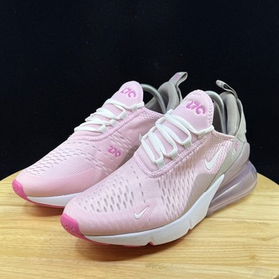 grey and pink nike air 270