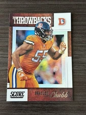 Bradley Chubb 2019 Score Throwbacks Denver Broncos #T-17  O750