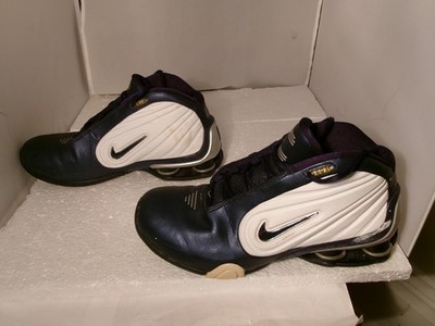 Vintage 2002 Nike Shox Limitless TB 304788-142 Men Size 9 Navy Blue & White