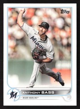 2022 Topps Update #US227 Anthony Bass Miami Marlins