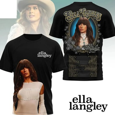 Ella Langley Dandelion Album Gift T-Shirt Short Sleeve 3D Graphic 2026