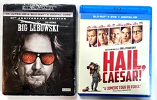 The Big Lebowski 4K (New) & Hail, Caesar! Blu-ray (Like-New) COEN BROTHERS