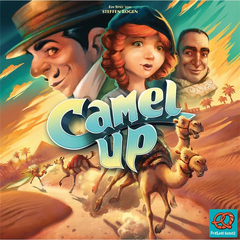 Asmodee Camel Up Grundspiel Familienspiel Strategiespiel Brettspiel ab 8 Jahre - Bild 2 von 3