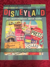 Van Eaton Gallery Auction Catalog #1 The Story of Disneyland