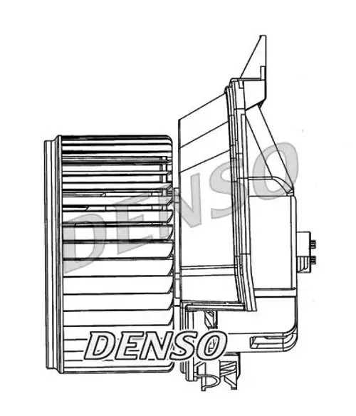 Interior Blower Motor fits VAUXHALL CORSA D 1.0 06 to 14 Heater Denso 13335074 - Image 30