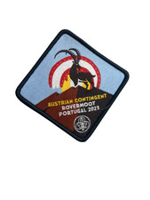 16 2025 World Scout moot Austrian Contingent Badge portugal wsm