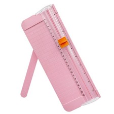 Paper Cutter, A4 Paper Trimmer with Security Safeguard Side Ruler Portable ...