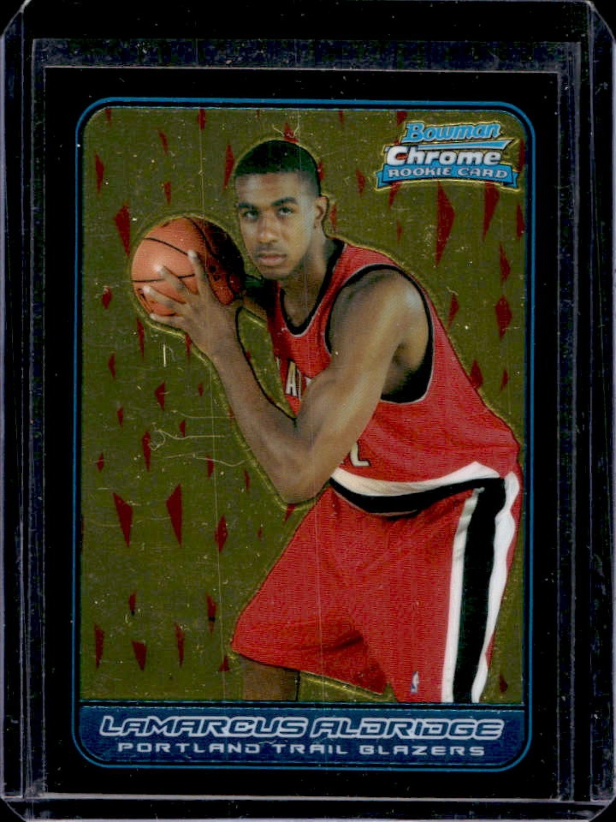 2006-07 Bowman Chrome LaMarcus Aldridge Rookie RC #116 Trail Blazers