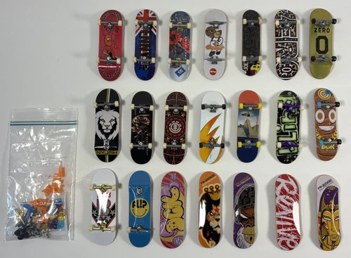 Lot of 21 Tech Deck Finger Boards