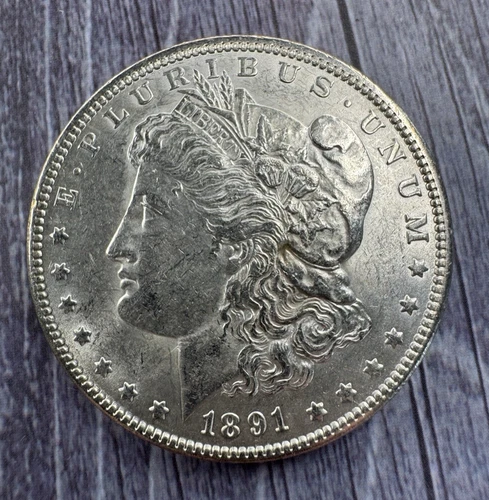 1891 MORGAN SILVER DOLLAR, Nice Coin! 90% Silver