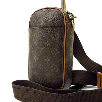 Louis Vuitton Pochette Gange Shoulder Crossbody Bag Very Good