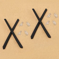 Replacement Rubber Kit Ear Socks Nose Pads for Oakley Socket 5.5 OX3218 Eyeglass