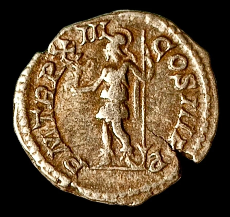 193-211 AD Septimius Severus Ancient Silver Denarius Coin - Image 3 of 3