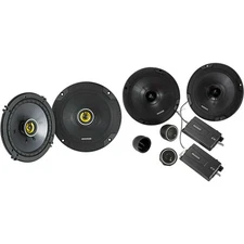 Kicker 46CSS674 CS-Series CSS67 6.75-Inch (165mm) Component System with .75-i...