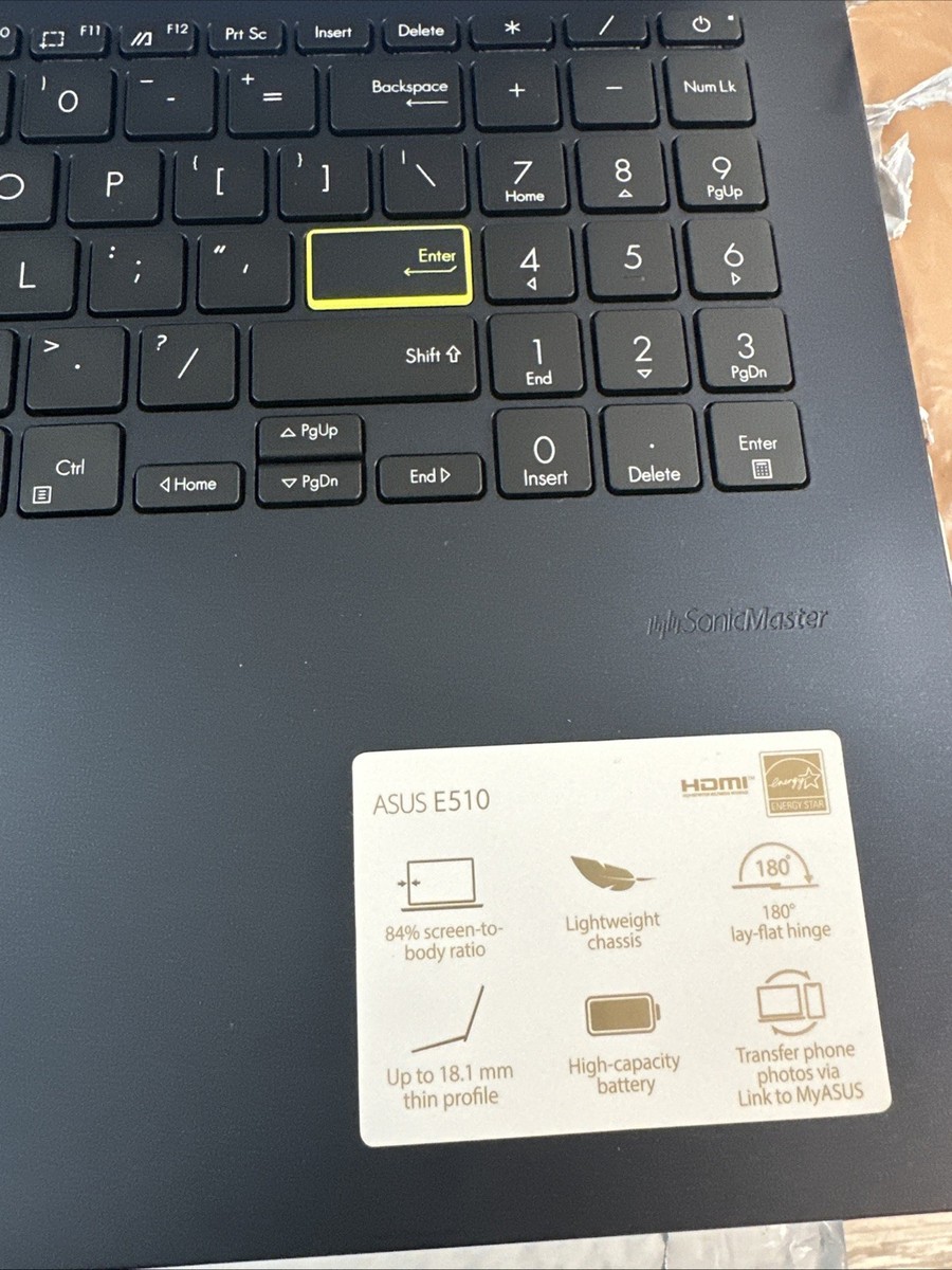 ASUS E510 Laptop 15.6