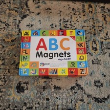 Foam ABC Magnets Alphabet Magnet Kit 142 Piece Set NEW Red, Blue, Green, Yellow,