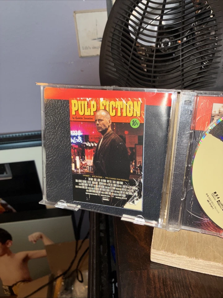 Music From Pulp Fiction Collectors Edition CD W/ Quentin Tarantino Interview CD - Image 3 of 4