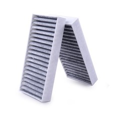 2x Innenraumfilter Fit für Jeep Wrangler V6 3.6L JK 2012-2018 3.8L 55111302AA kk