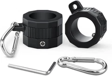 Plastic Flag Pole Rings with Bearings 2 Pack, 360 Degree Rotating Anti-Wrap Flag