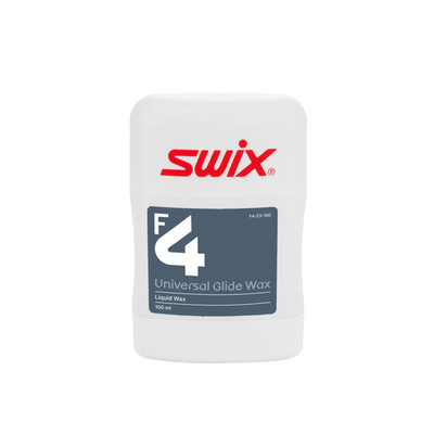 Swix F4 All-Temperature Universal Liquid Glide Wax For Skis Snowboards 100Ml
