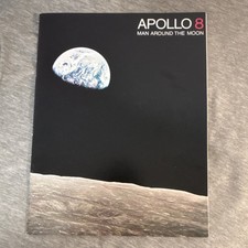 Apollo 8 NASA Man Around the Moon Booklet 1968 Astronauts Space Travel