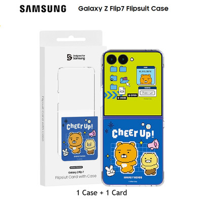 SAMSUNG x KAKAO Friends Galaxy Z Flip7 Flipsuit Case & Card *US