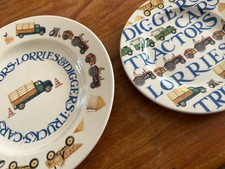 Emma Bridgewater Cars Tractors Lorries Children’s Plate & Bowl Set