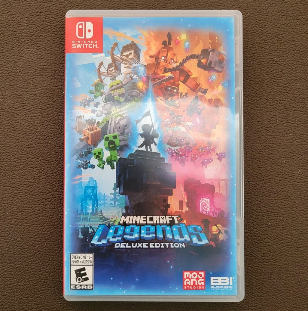 Nintendo Switch Minecraft Legends Deluxe Edition Cartridge & Case