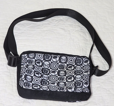 Marvel Avengers Black & White Cross Body Bag