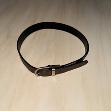 Levi's Boys M 26-28 Black Brown Reversible Belt