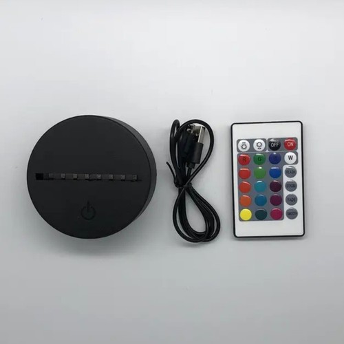 POP led lamp will display 8 different colors with remote control ( show it off) - Picture 2 of 7