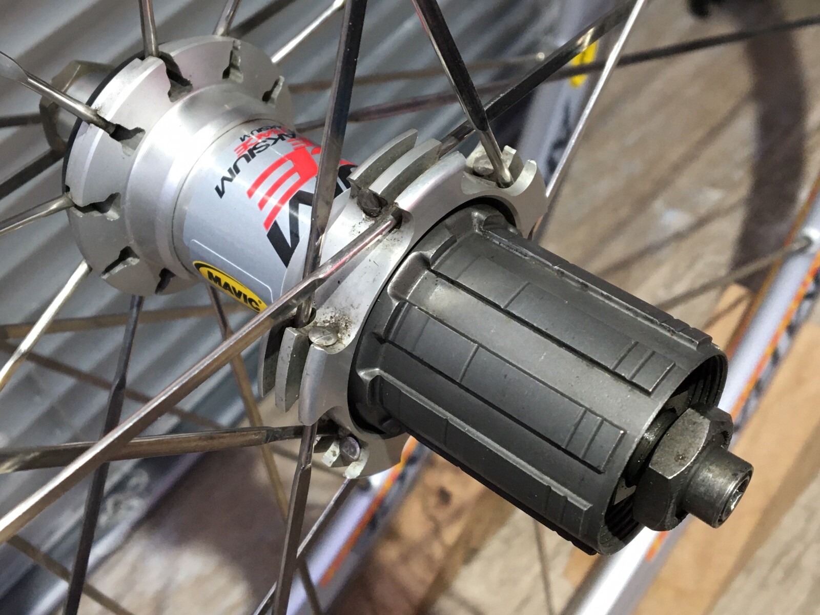 Mavic Aksium Race 700c Road Bike Wheel set Rims Front & Rear Retro