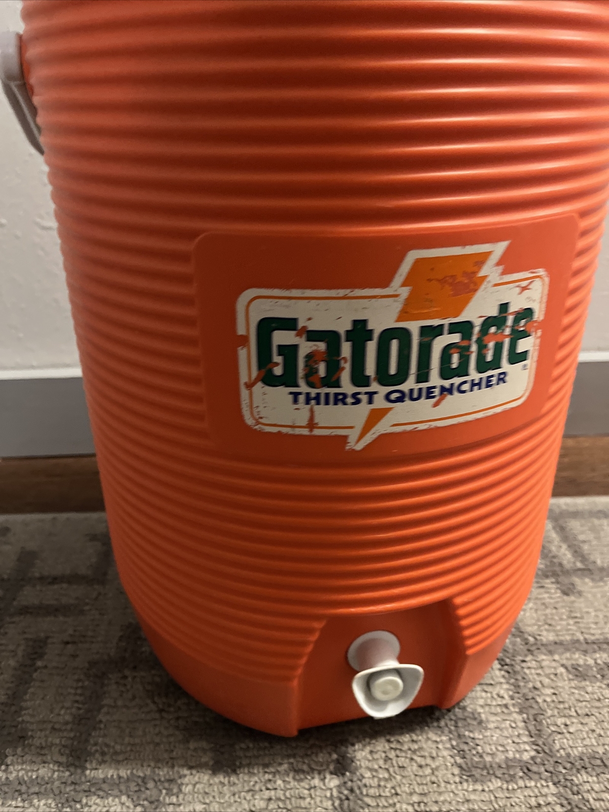 Vintage Gatorade Water Cooler 3 Gallon Drink Dispenser Rubbermaid 1683