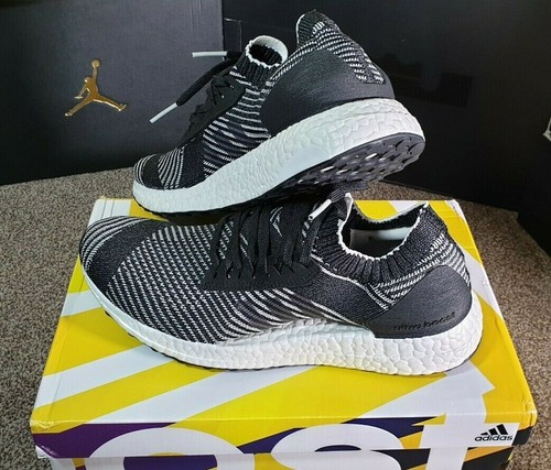 Adidas Ultra Boost X Schwarz Größe: UK 8 US 9,1/2 EUR 42 NEU mit Karton - Bild 1 von 10