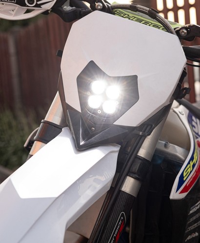SHERCO Led Headlight for Se-R, SM-R, Sef-R. Do Enduro front lamp for dirt bike. - Picture 7 of 53