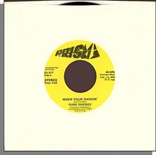 Pure Energy - When You're Dancin' - 1980 Promo 7" 45 RPM Single!