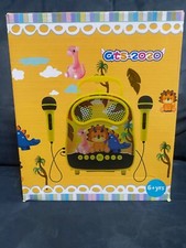 Kids Karaoke Machine for Boys/Girls 2 Microphones childrens Singing Portable Toy